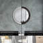 Huldar Glass Flat Wall Mirror