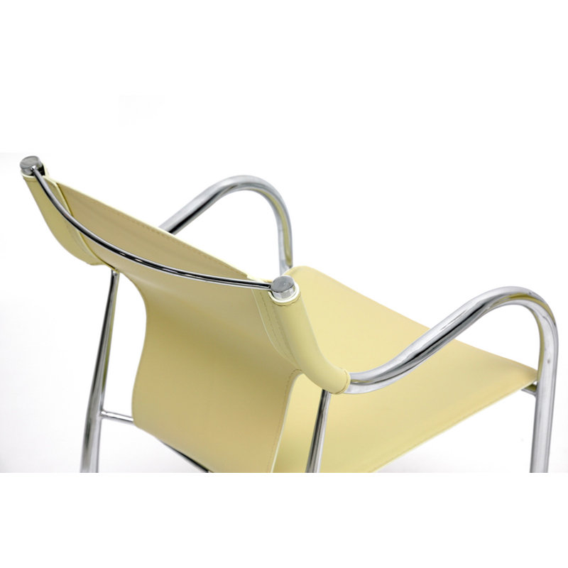 Chaise rembourrée Dartford, Ivoire ivoire