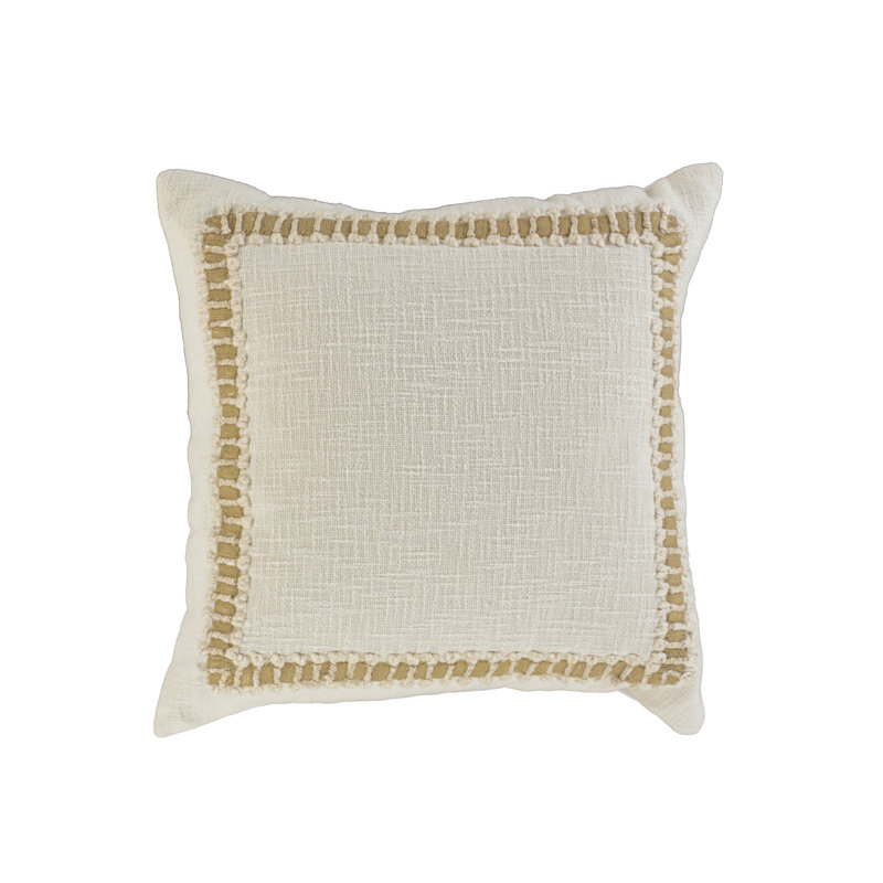 Coussin 100% coton, Alternative au duvet, Ivoire ivoire