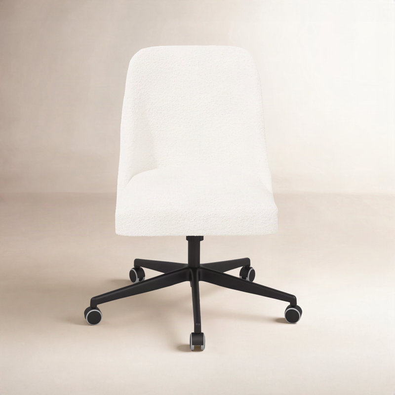 Chaise de bureau Acosta, Boucle neige classique
