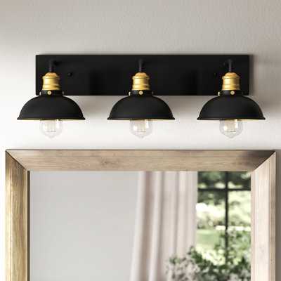 Ingrid 3-Light Dimmable Damp Rated Vanity Light 