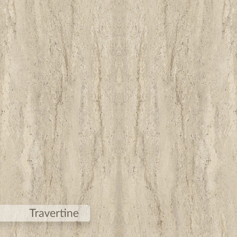 Rafina Wall Mounted Bathroom Cabinet, 4 Shelves, Travertine