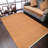 Hand Woven Flat Weave Kilim Wool Eco-Friendly Area Rugs  -  Rectangle, Orange Color, Plain Solid Design, Low Pile  Handmade Area Rugs for Living Room, Bed Room -24418950-126643381