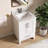 Aura 24'' Fully Assembled Single Bathroom Vanity With Solid Surface Engineered Marble Top and Backsplash-2132894083