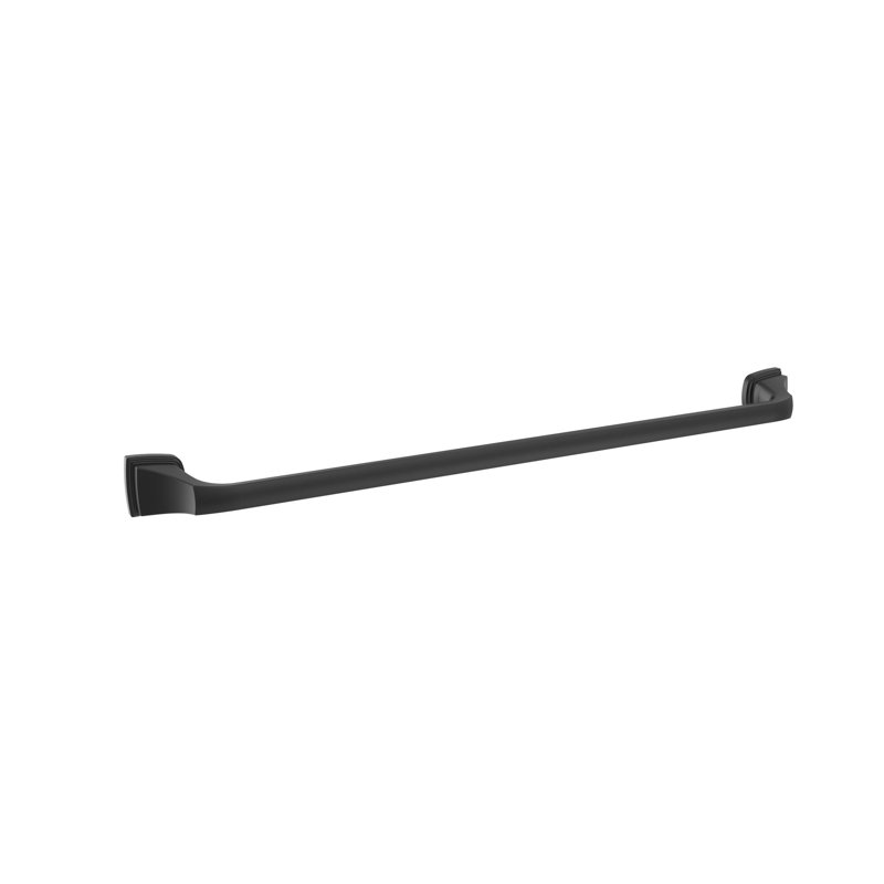 Porte-serviettes mural 24 po Revitalize, Noir mat