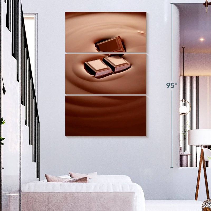 Yarlin Melting Chocolate, 74" H x 48" W