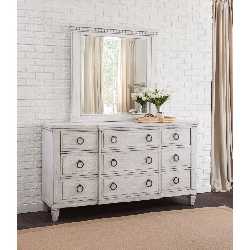 Gilmour 9 Drawer 68" W Dresser