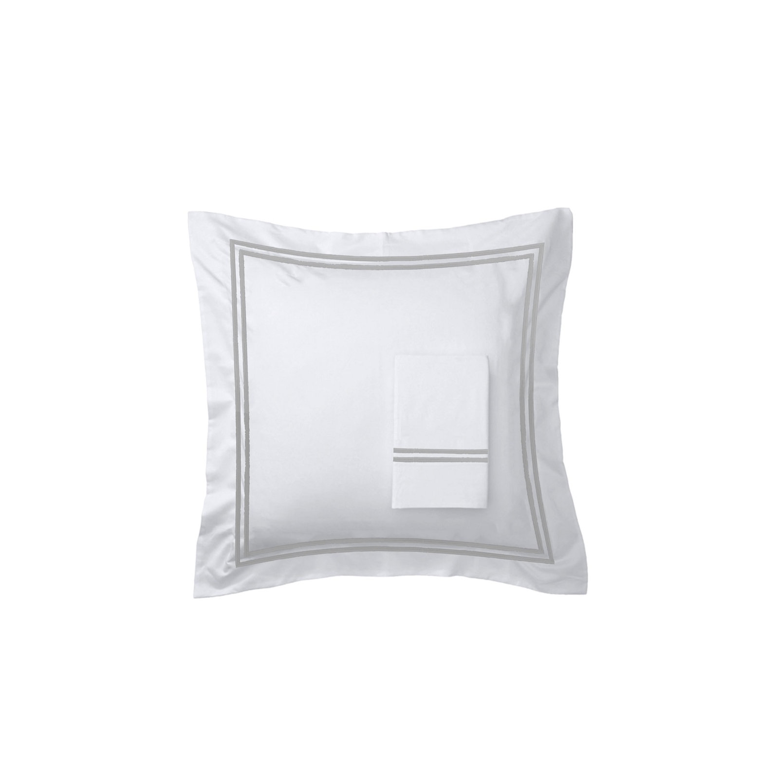 Benita Cotton Bedding, Gray
