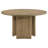 Dreydon Distressed Light Brown Round Dining Table