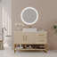 Meuble-lavabo moderne sur pied avec lavabo