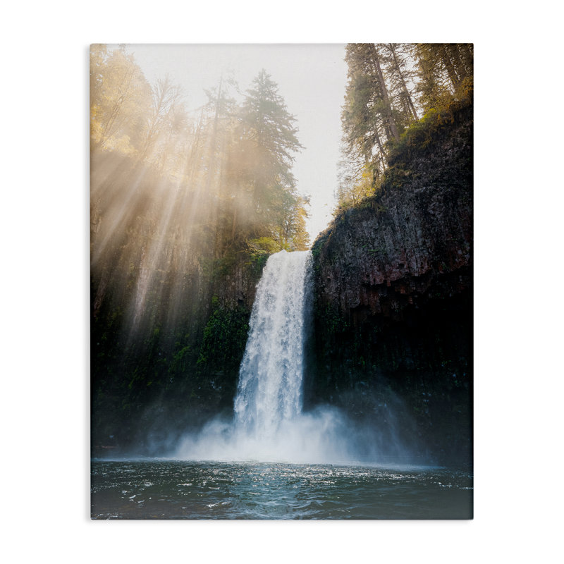 Cascade d'eau, toile magique, conception par Jared Kreiss, H 20 po x l 16 po
