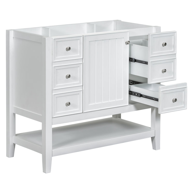Nahiomy 35.5'' Single Bathroom Vanity Base Only