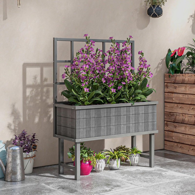 Wood Elevated Planter