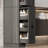 Narrow Bathroom Storage With Shelves And Drawers