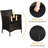Rayna 4 - Person Patio Conversation Set with Cushions-2011402697