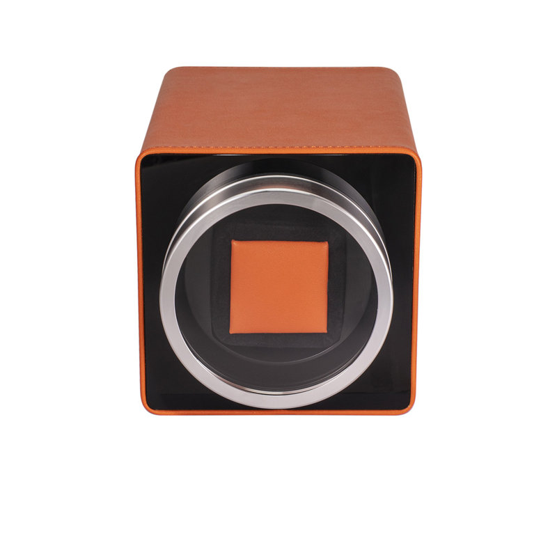 Watch Box + Watch Winder, Orange
