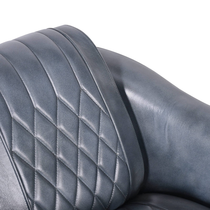 Balzer Upholstered Armchair, Grey