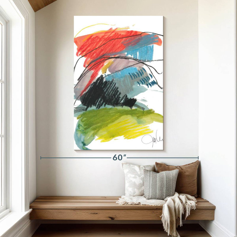 Avery Abstract Landscape No. 40, 51" H x 34" W