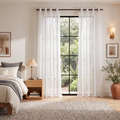 Sheer Grommet Panel - Basics by Wayfair™