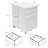 Mount-It! Mobile Vertical File Cabinet with Three Drawers | Under Desk Rolling Storage-1340923771