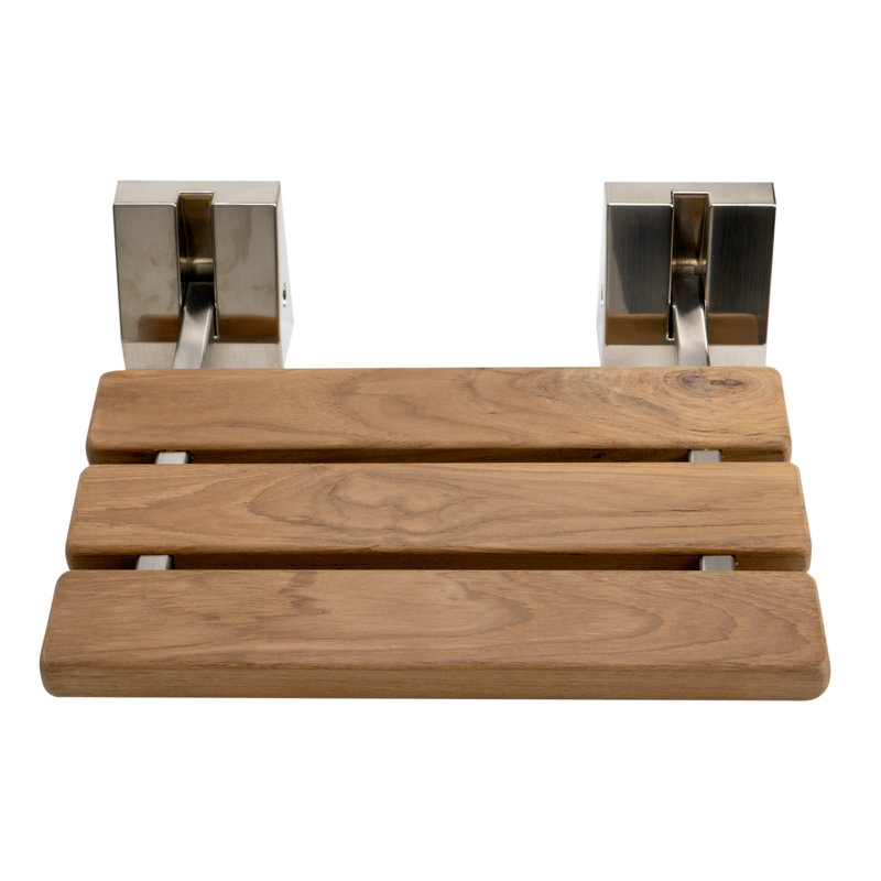 Siège de douche en bois de teck