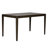 Paulina 4 Person Rectangular Table Set w/ Gray Upholstered Chairs-36504914
