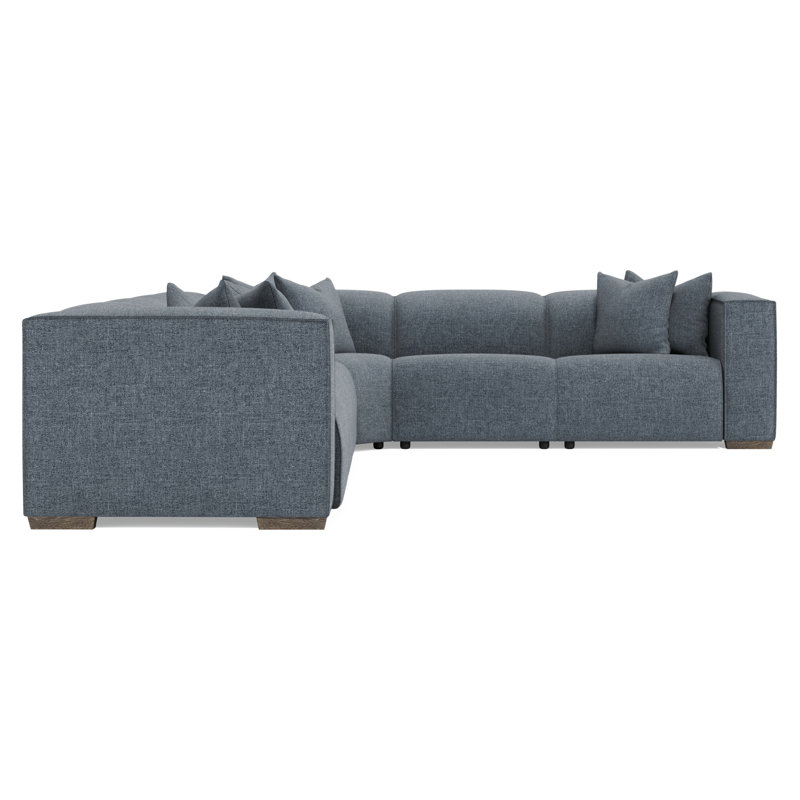 6-Piece Bliss Fabric Power Motion Sectional