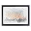 The Chicago Illinois Skyline in Abstract - Picture Frame Drawing Print-55735764-55735769
