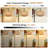 Boho 72'' Rattan Floor Lamp With 3 Color Temps, 360° Rotatable Modern Farmhouse Design For Bedroom/Living Room/Office
