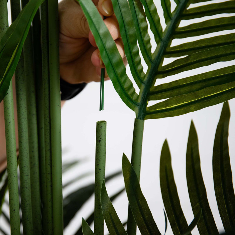 108'' Faux Palm Tree in Pot Liner