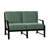 Seal Cove 51.75'' Wide Aluminum Loveseat with Cushions-1534714239-1560777416