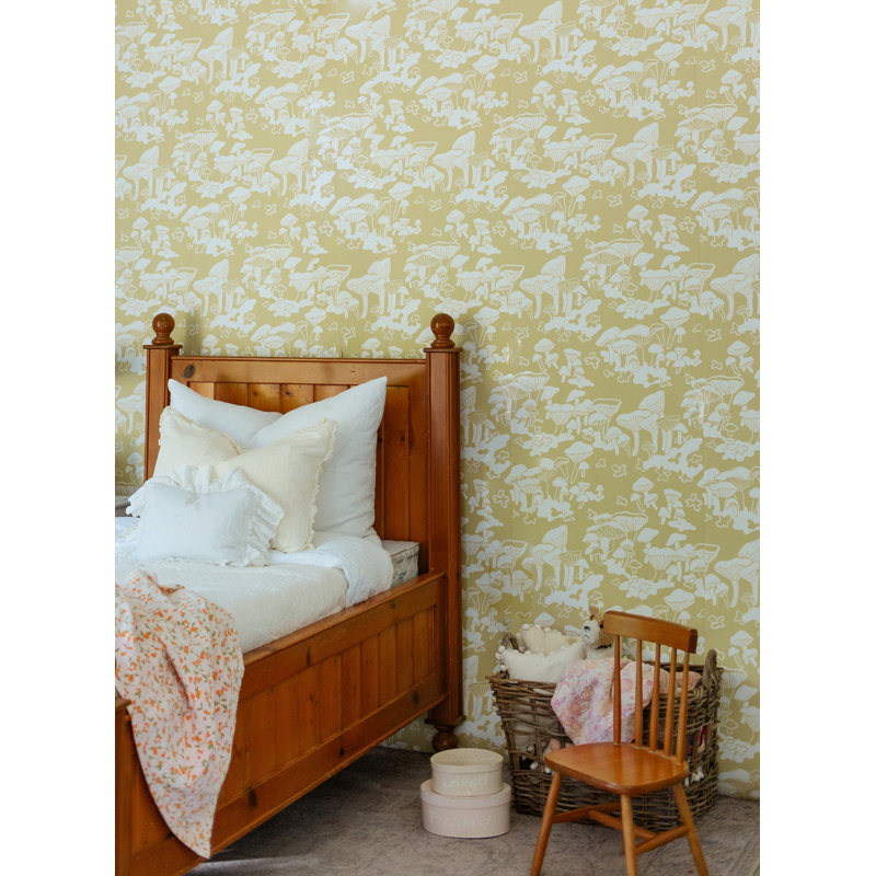Floral Wallpaper by Kate And Kasey, Non-Pasted