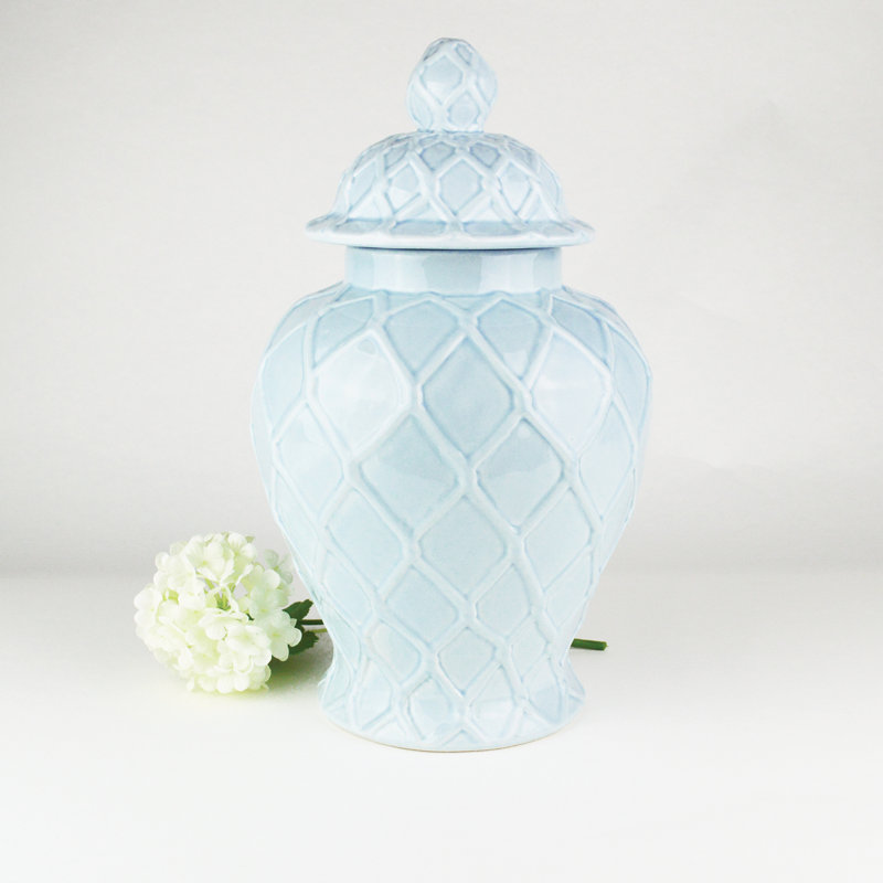 Ceramic / Porcelain Jar, Blue