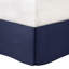 Literie grand bleu marine avec édredon et draps écossais. Contient un édredon, des taies décoratives, un oreiller, des draps et des taies d'oreiller. Tissu doux brossé. . Lavable à la machine. Comprend un drap plat et une housse plissée-127368207