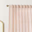 Ensemble de 2 panneaux de rideaux pique-nique rose 84 po avec sac fourre-tout Picnic-128559191