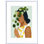«Botany Portrait II» par Victoria Borges - peinture encadrée