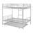 Metal Bunk Bed with Trundle-102095728-112510109
