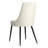 19'' H Faux Leather Upholstered Metal Side Chair-2125795426