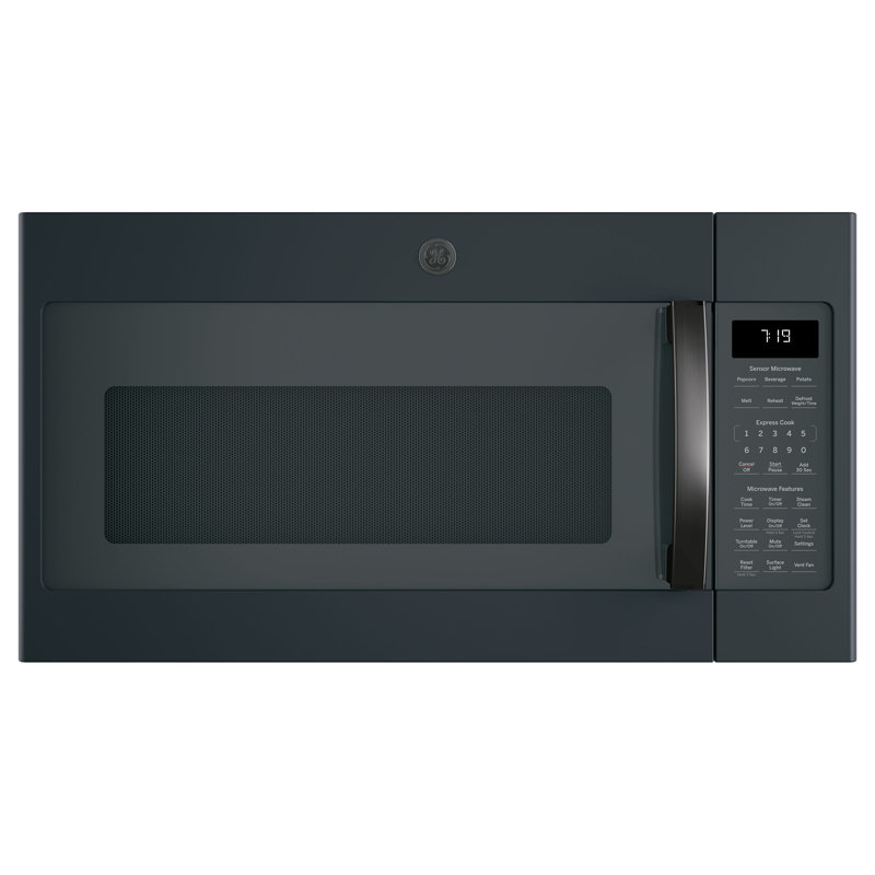 GE Appliances 30" 1.9 cu. ft. Over-the-Range Microwave with Sensor Cooking, Black Slate