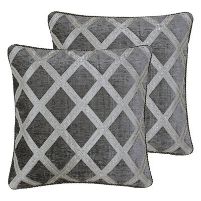 Geometric Square Throw Cushion