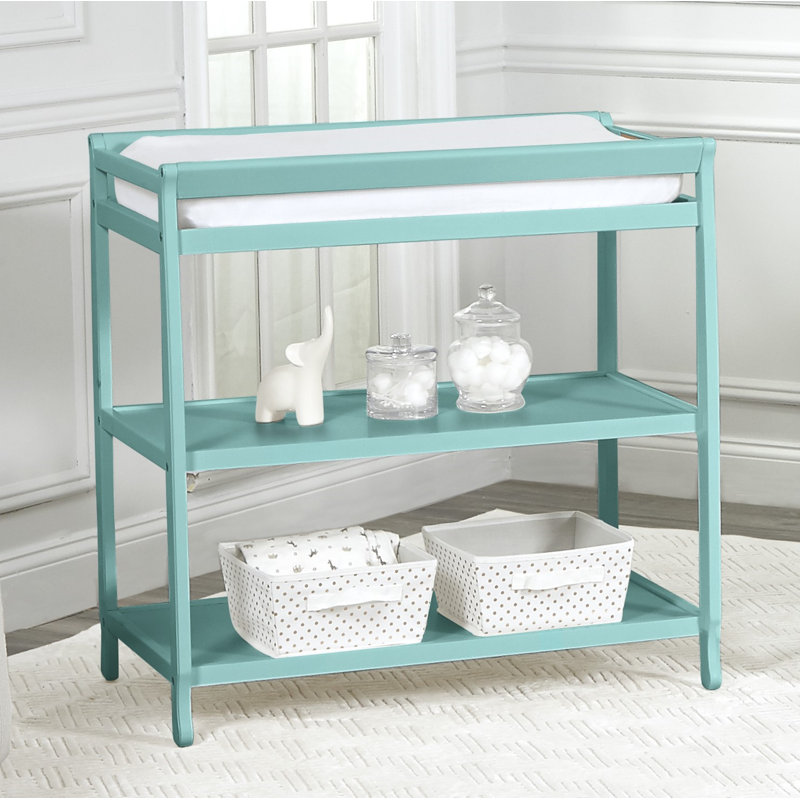 Table à langer Riley, Turquoise