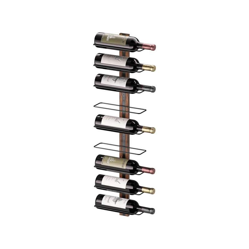 Wall Mounted Wine Bottle Rack
