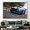 Art sur toile Ford Mustang - Cadeau idéal pour les amateurs de voitures et parfait pour la décoration de garage