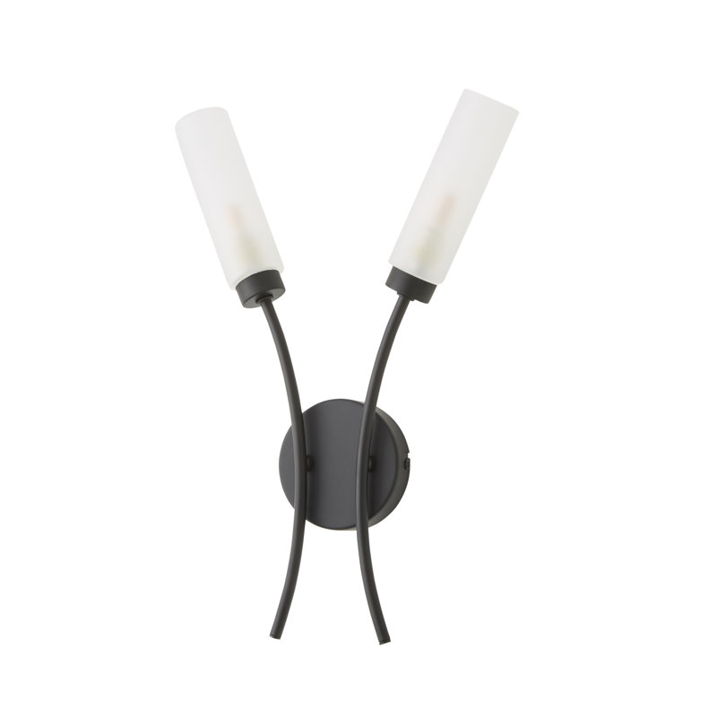 Aaniyah Armed Sconce, Matt Black, Yes