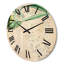 Horloge murale rétro Vintage White Orchid II-63903754