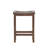 Outdoor, 2 - Person Seating, Counter Stools, Wood, Brown Finish, Subtly Curved Seats, Leisure Stool Group, Color, Relaxing