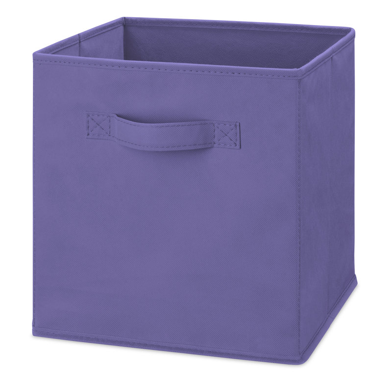 Whitmor Clip & Cube™ Fabric Bin, Purple