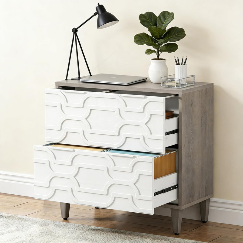 2-Drawer File Cabinet,Ample Storage Cabinet