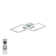 Bassett Perspections Smart Home Ceiling Light LED RGB Dimmable CCT Lamp Remote Control App 30W Wifi