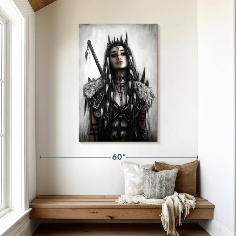 Leisha Wild, 45" H x 30" W